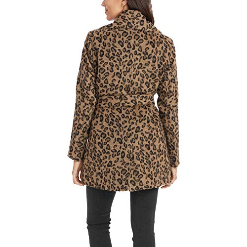 Mud Pie Women's Albany Leopard Coat2