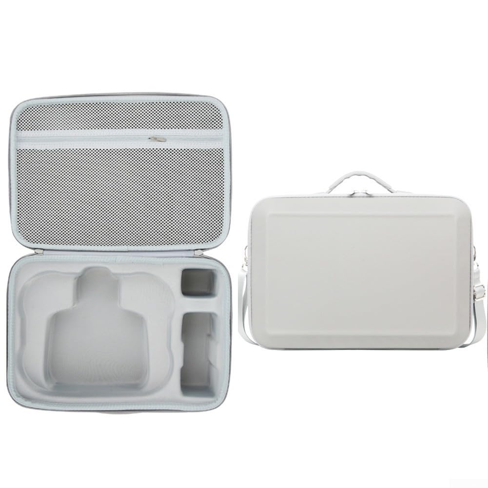 Tragetasche, Reisetasche für DJI Avata 360, wasserdichte Hartschale mit verstellbarem Gurt, tragbare Aufbewahrungsbox für RC2-Controller, Grau (Grau)