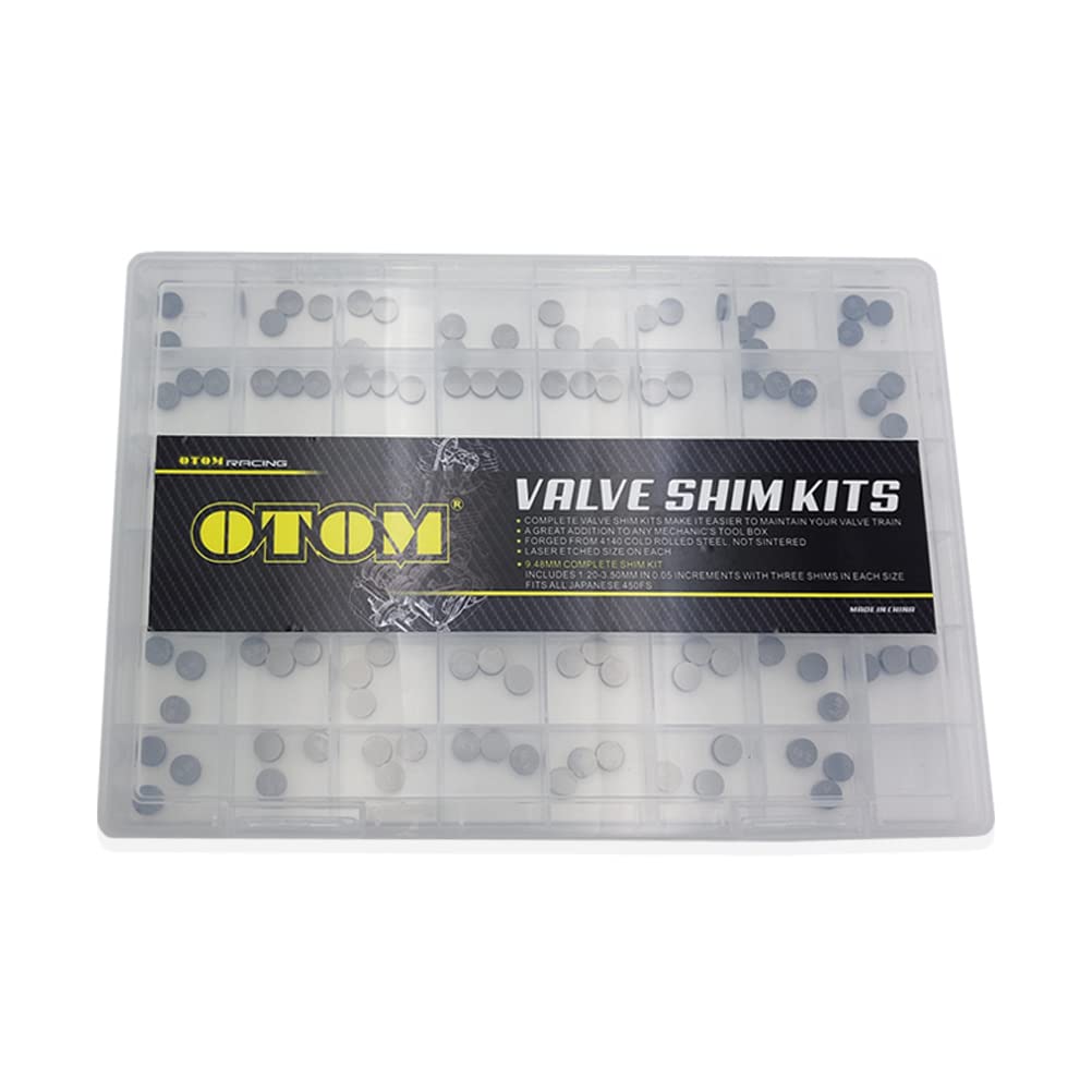 Amazon.com: OTOM D9.48mm Thick 1.20-3.50mm Adjustable Valve Shim