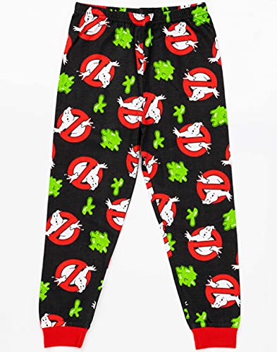 Ghostbusters Pyjamas Boys Girls | Kids Grey Black Ghosts Monster T-Shirt Long Length Bottoms Pjs | Childrens Movie Merchandise 10-11 Years - Image 6