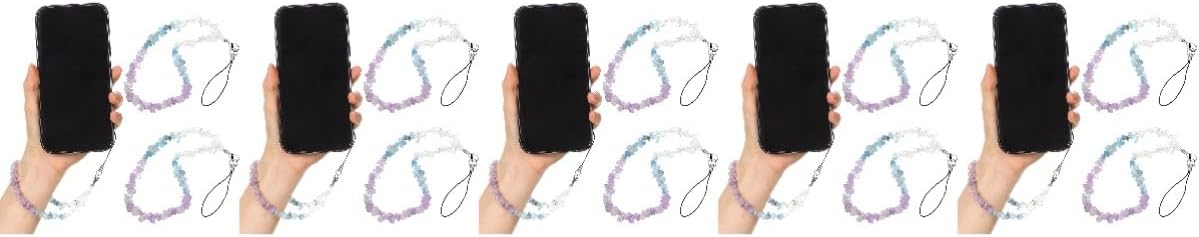 Hemoton 4 Pcs Lanyard Phone Charms Aesthetic Phone Charms Strap Wrist Strap for Anti-lost Chains