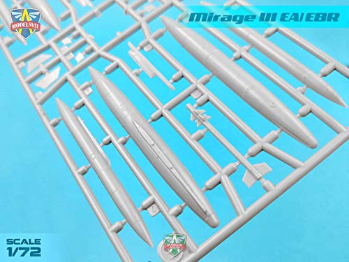 ModelSvit 72063 Mirage IIIEA EBR maquette d'avion militaire 1/72 argentine - 5