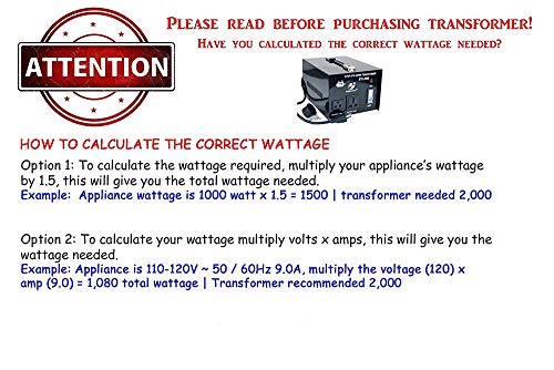 3000W ST-Pro Auto Step Up & Step Down Voltage Transformer Converter, Heavy-Duty AC 110/220V Converter with US Standard, Universal, Schuko AC Outlets & DC 5V USB Port by Goldsource [3-Year Warranty]4