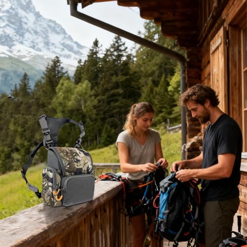 Ajustement confortable pour ce sac de harnais de poitrine de marche