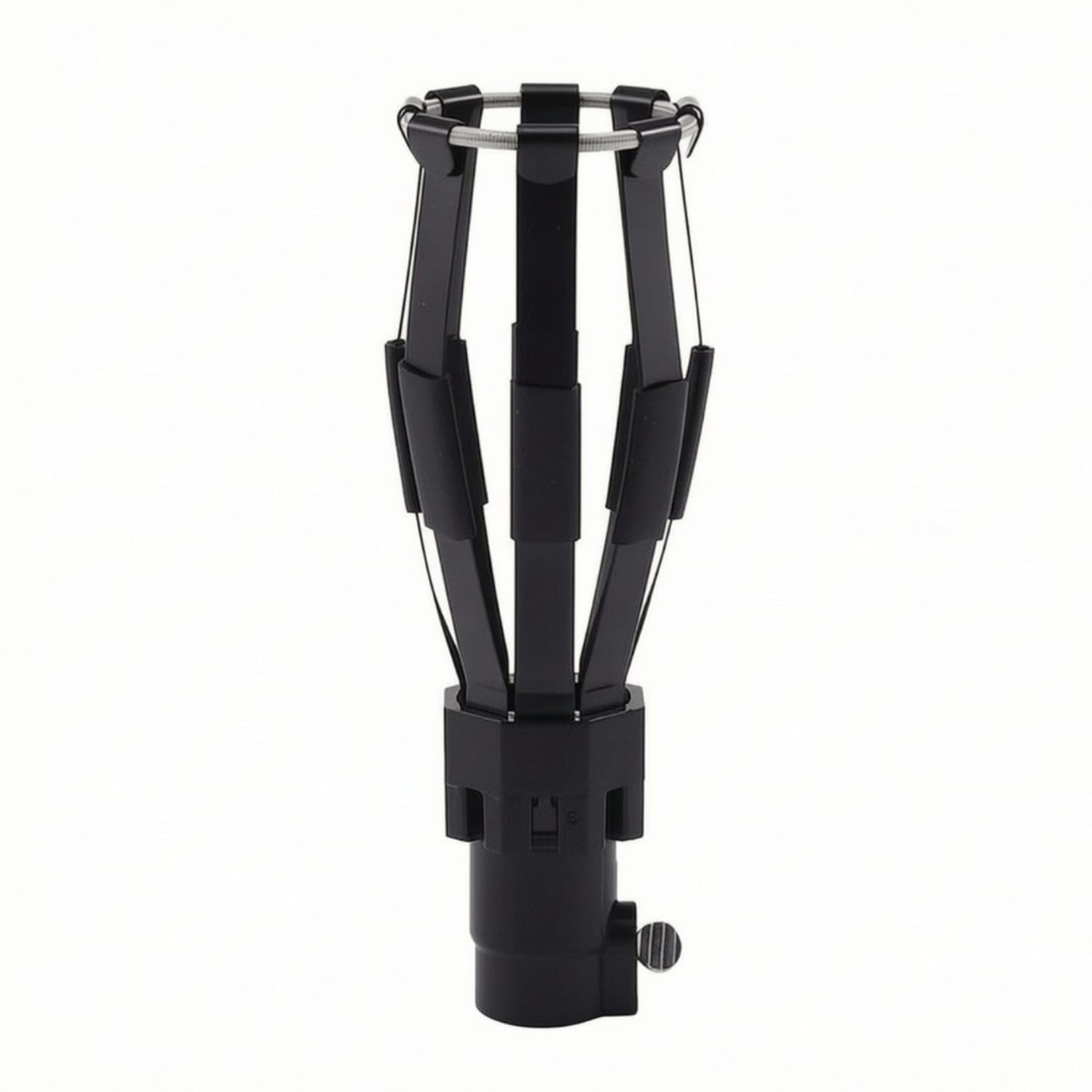 Pole-Mounted Light Bulb Changer Attachment Threaded Bulb Changer with Suction Cup Anti-Slip Hardware for Homeowners, Maintenance Workers, High Ceilings, Stairwells, Black Medium-picture-11