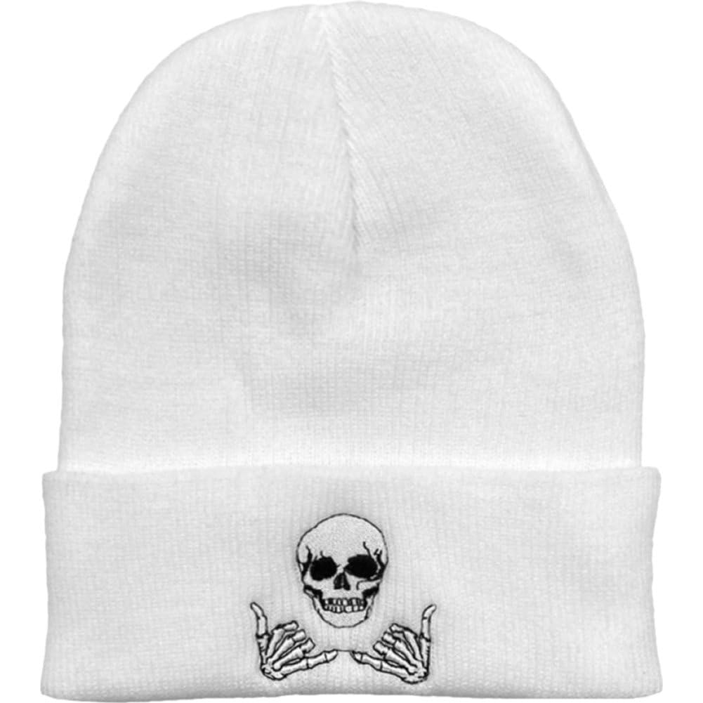 Czapka dekoracyjna Szkielet Czapka Dzianinowa Czapka Hip-Hop Czaszka Czapka Sweter Moda Sportowa Czapka Zimowa Gruba Ciepła Unisex