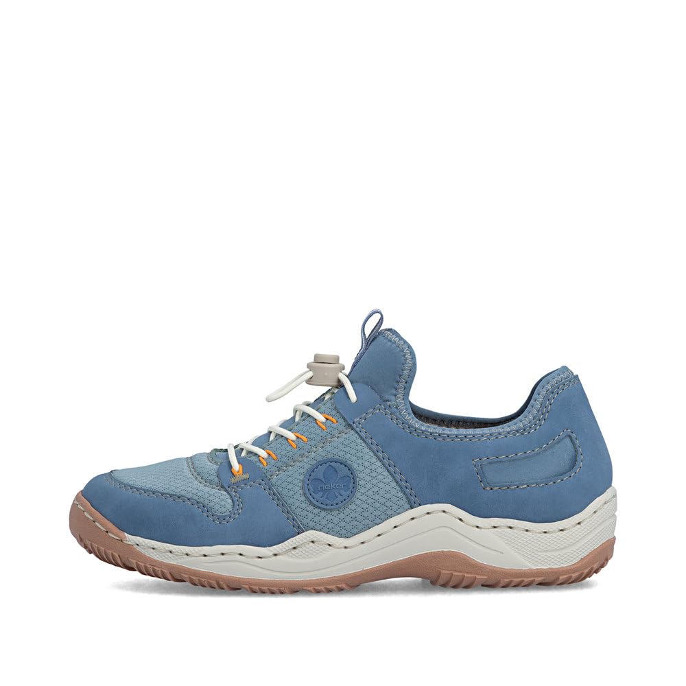 Rieker Damskie buty typu sneakers L0593, damskie półbuty, luźna wkładka