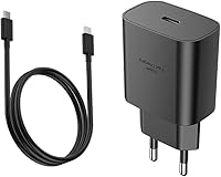 Vista 8 de 25 W europeo USB tipo C cargador súper rápido Europa adaptador de viaje bloque de enchufe para Samsung Galaxy S26 S25 S24 S23 S22 S21 Ultra Plus A25