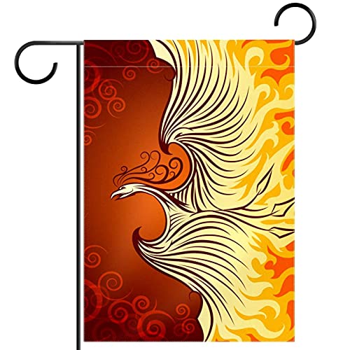 Drapeau de jardin Phoenix oiseau de feu pour embellir vos terrasses et allées en toutes saisons