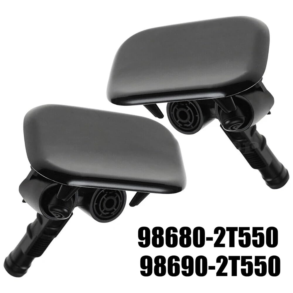 1 Paio di Coppie per Paraurti Anteriore Proiettore di Proiettori del Prolumino cap di Copertura Dell'ugello per Optima K5 2014 2015 98680-2T550 98690-2T550