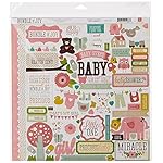 Echo Park Paper Company Echo Park Paper BJG45016 Bundle of Joy Girl Collection Scrapbooking Kit, 12-x-12-Inch - Image 2