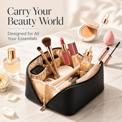 Image of Cosmetic Bag, Women's Makeup Travel Bag