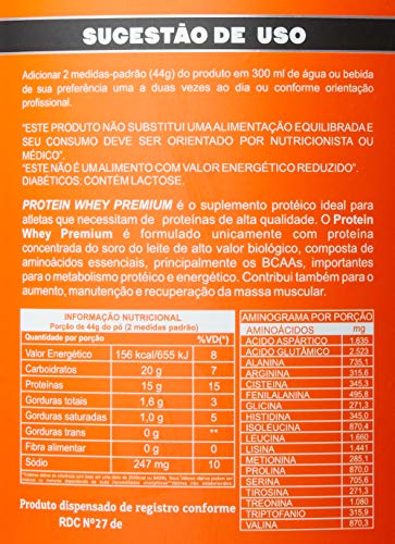 Protein Whey Premium Series Baunilha, New Millen, 900g