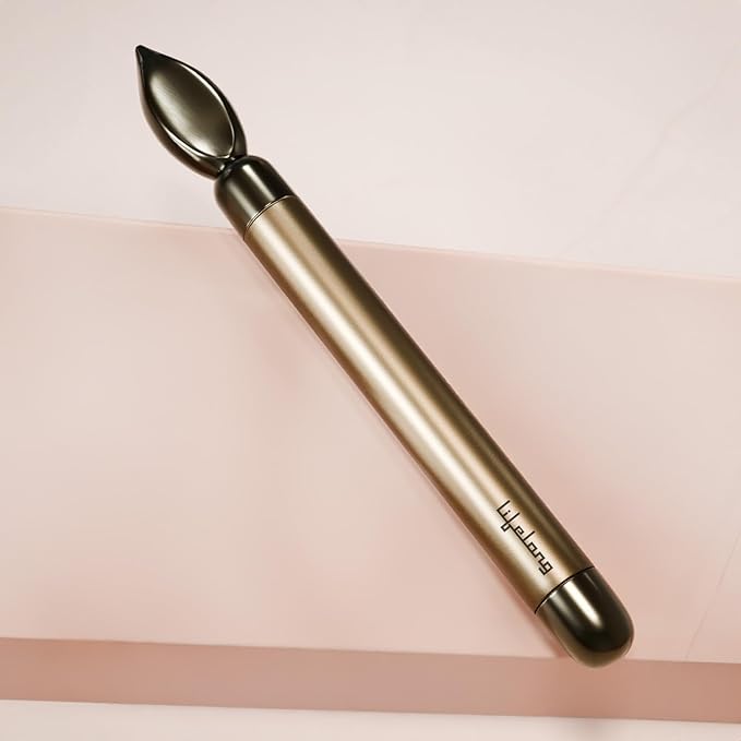 Lifelong Portable Handheld Skin Therapy Eye Massager Machine | Anti-Aging | Skin Tightening | Wrinkle Reducing,Dark circles removal with Drop-shape Design (LLM1198)