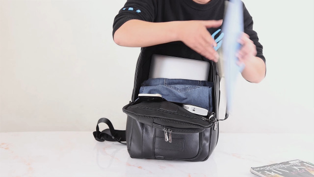 Amazon.com: Masa Kawa Slim Leather 15.6