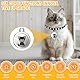 WDKXCN Mini GPS Tracker Katze Hund, Katzentracker Klein GPS mit Halsband, Katzen Tracker Ohne ABO,Haustier Tracker für Katzen, Hunde