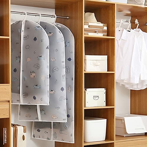 2 Kleidersäcke Mit Mehreren Fächern – 110x60 Cm, Staubdicht, Für Reise & Kleiderschrank