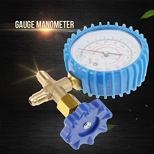 Manómetro para aire acondicionado AC refrigerante miniatura 7