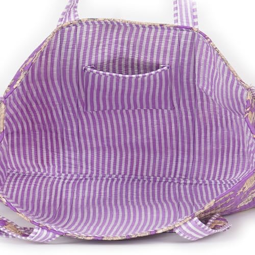 Image of Marubhumi Women Lightweight Travel Bag Purse Cotton Shoulder Tote Bag For Shopping Grocery & Beach Bag