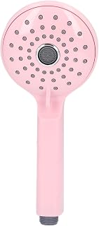 Pressurized Shower Head, Macaron color ABS Handheld Two Modes High Pressure Shower Sprayer, Anti-Clog Detachable Removable Showerhead Luxury Showerheads, 1 Min Installation(Pink)