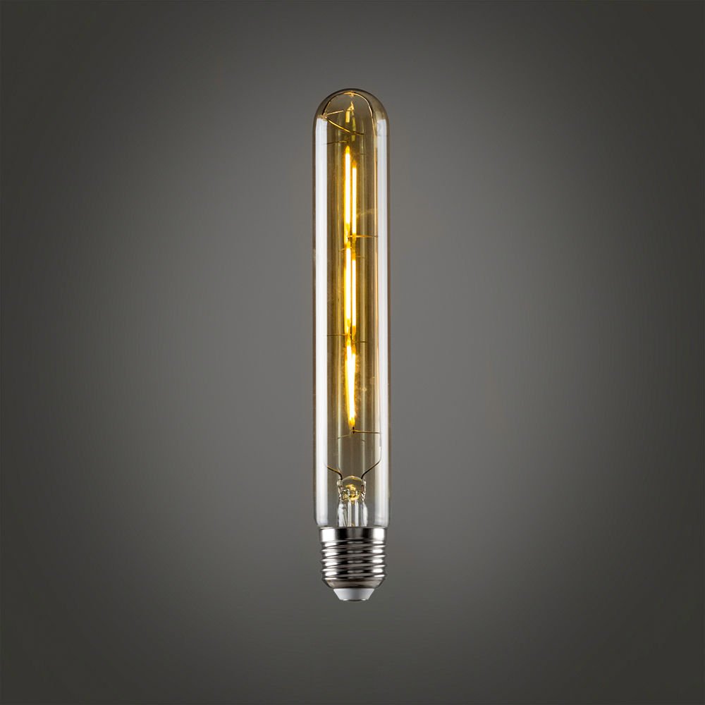 Vintage LED Bulbs Industrial Filament Edison Radio Valve Lightbulb Lamp Amber A+ (22.3W E22 Amber Plume, 1) โ image 1