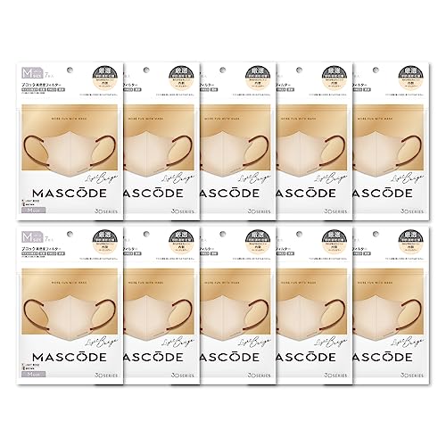 [MASCODE] ������10�܁i70������j �Z�b�g �y �}�X�R�[�h �����X�z SNS�b�蕦�� �݌v3400��������˔j �s�D�z�}�X�N �o�C�J���[�}�X�N 3D�}�X�N ����}�X�N ���F�}�X�N ���j�Z�b�N�X 3D�}�X�N M�T�C�Y 10�܃Z�b�g�i1��7�����j 