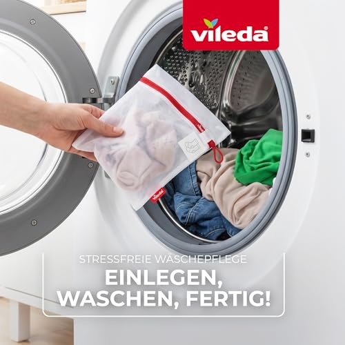 Vileda Wäschenetz 3er Set L 40x50 cm für Waschmaschine – Bild 2
