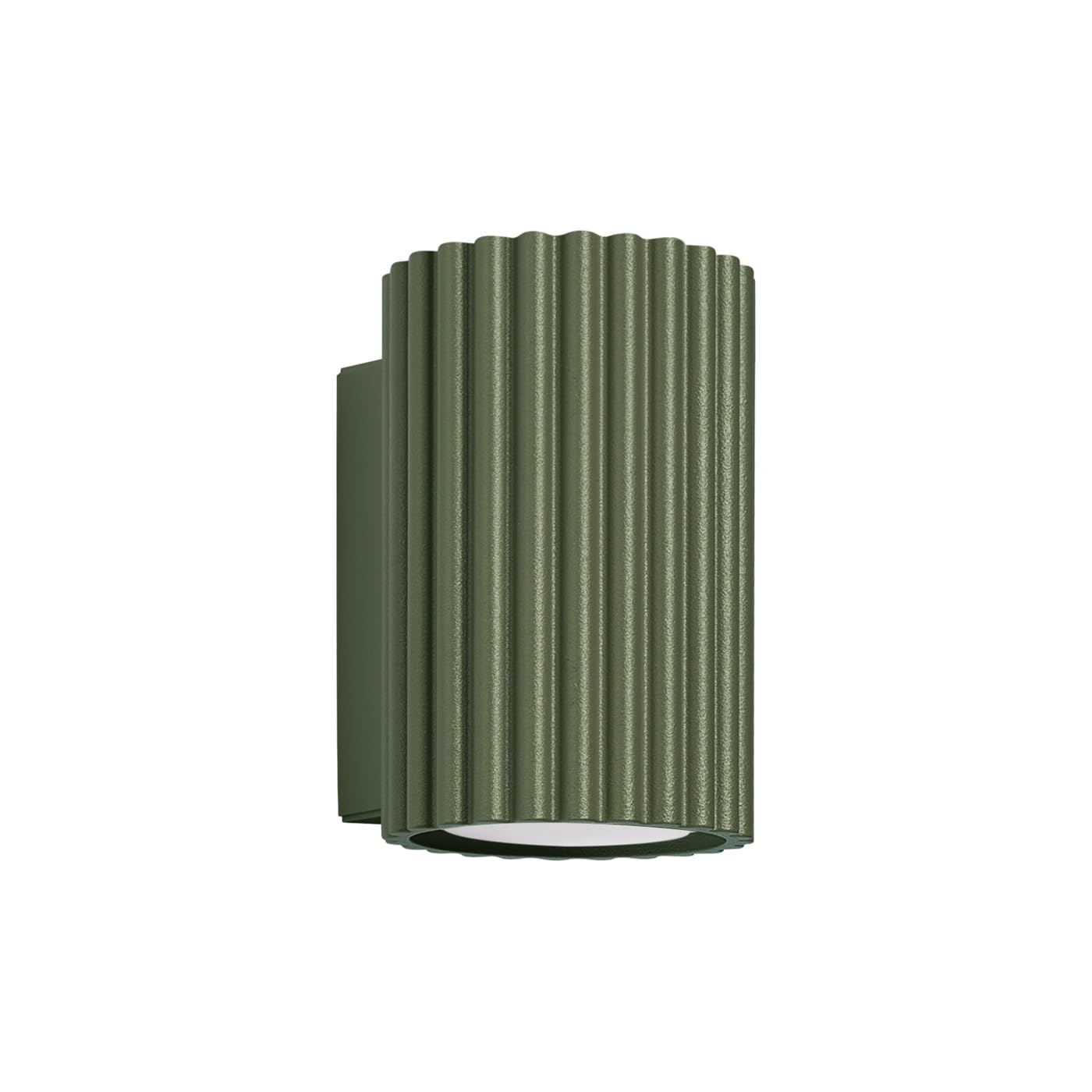FOSKE Vela Wall Al | Applique da Parete per Interni, Verde, 10 cm
