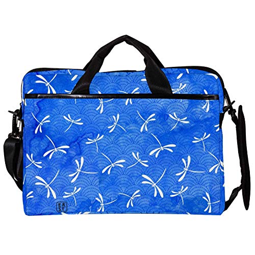 Sac à bandoulière japonais libellules 14-15 pouces pour ordinateur portable