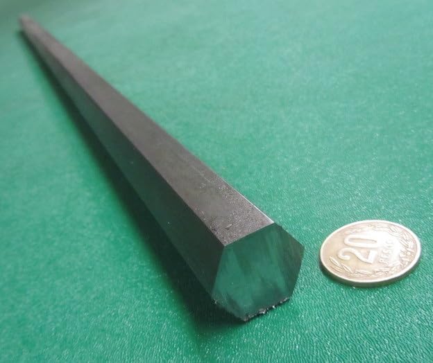 1018 Carbon Steel Hex Rod 0.875" (7/8") Diameter x 3 Foot Length