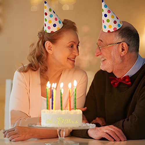 Decorazione per torte, lettere dorate e acriliche