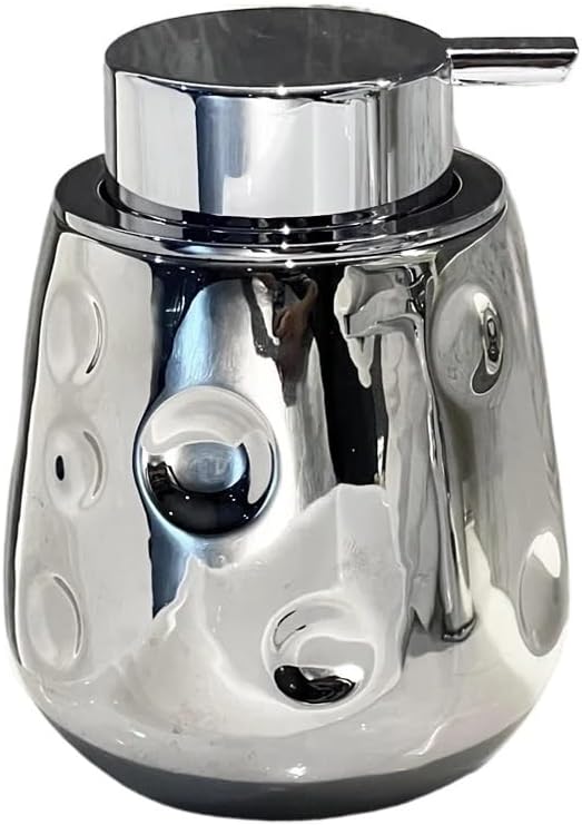 液体石鹸用ディスペンサー セラミックフォームボトル バブラー ハンドサニタイザー 洗顔料 泡立て器 ポータブルディスペンサー(Sil