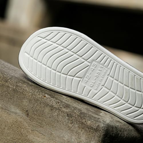 Premium Comfort Mock Leather Cool Outdoor Sandals Sildes Summer Slippers For Men Yoga Mat Flip Flops Indoor Footwear4