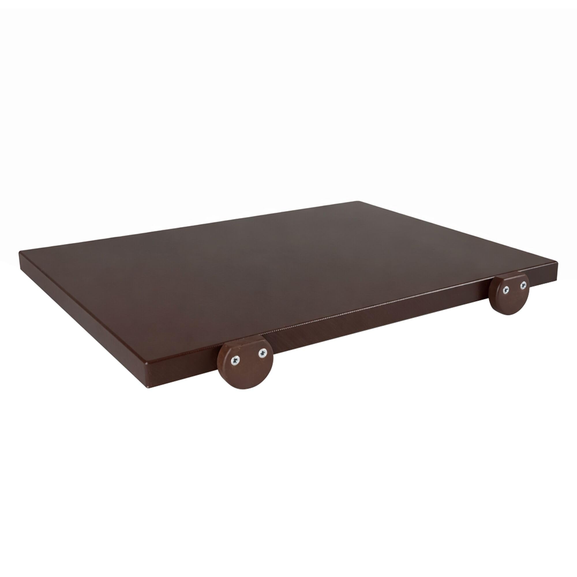 GGM Gastro Schneidebrett 60x40 cm Braun | HACCP-konform, schnittfest, bruch- und stoßfest, wasserfest, spülmaschinengeeignet, für professionellen Dauereinsatz