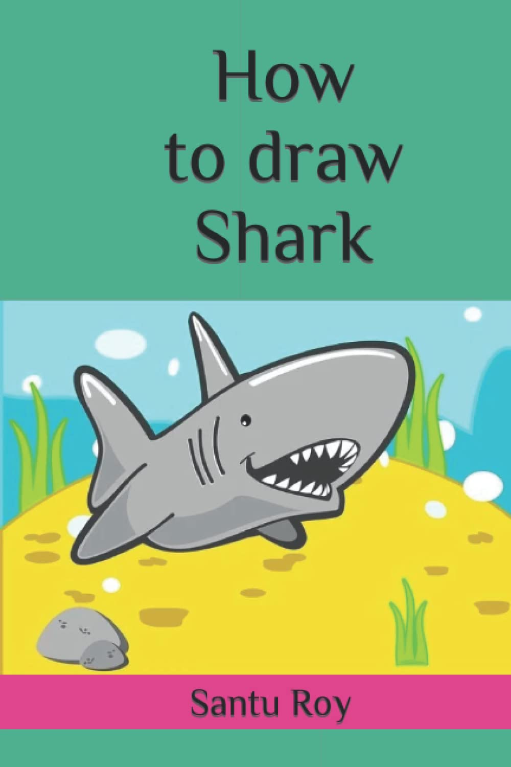 How to draw shark step-by-step easily
