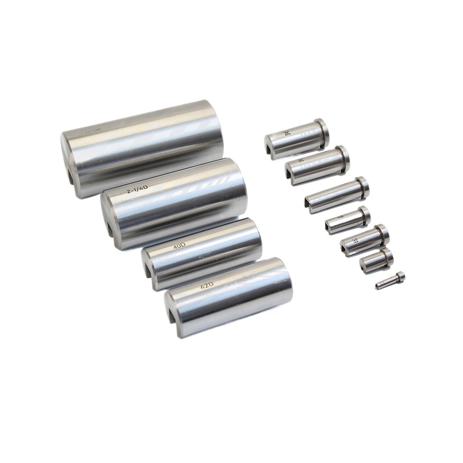 1PC Push-Type Keyway Broach Bushing High Speed Steel B/C/D Collard Bushing for CNC Router Metalworking Precision Engineering(28C)