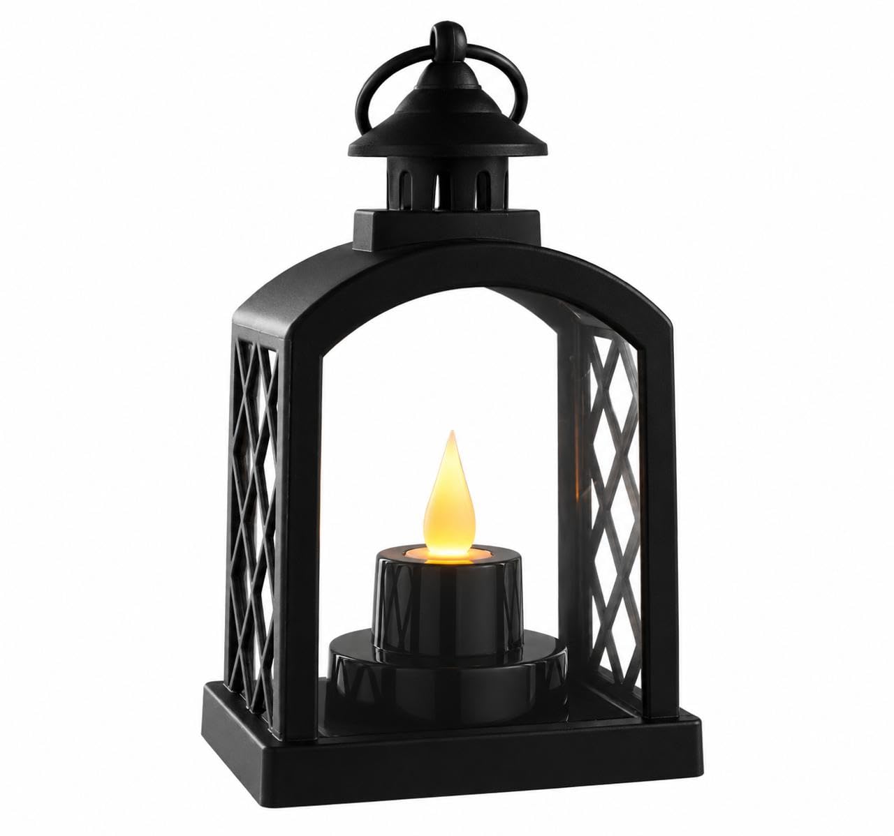 Vision Heights Black Metal Table Lamp | Decorative Ambient Light for Bedroom, Living Room, Office & Home Décor-image-47
