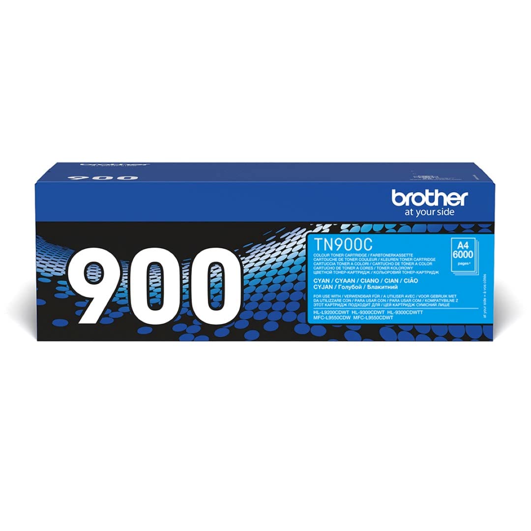 Brother Cyan Tn-900C Toner-Kit 6K Pages Iso/Iec 19798 For Hl