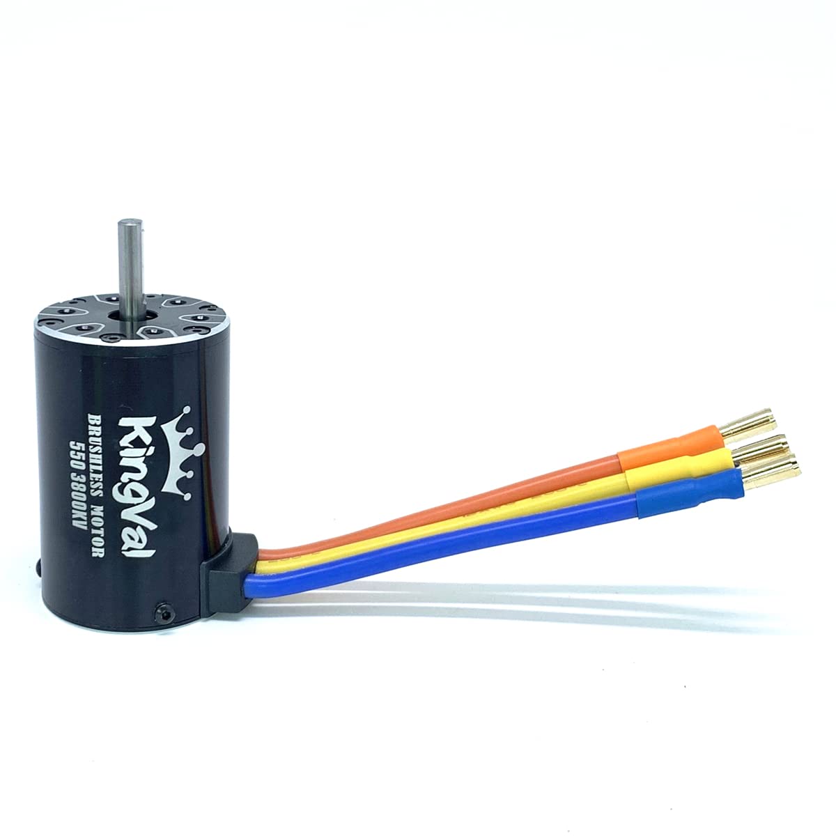 KingVal Replacement 550 3800KV Sensorless Brushless Motor Shaft Diameter 5mm Compatible with 1/10 RC Car
