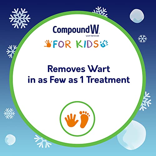 Image of Compound W Freeze Off Wart Remover for Kids, 15 Wart Removal Applications & 18 Skin Shield Discs