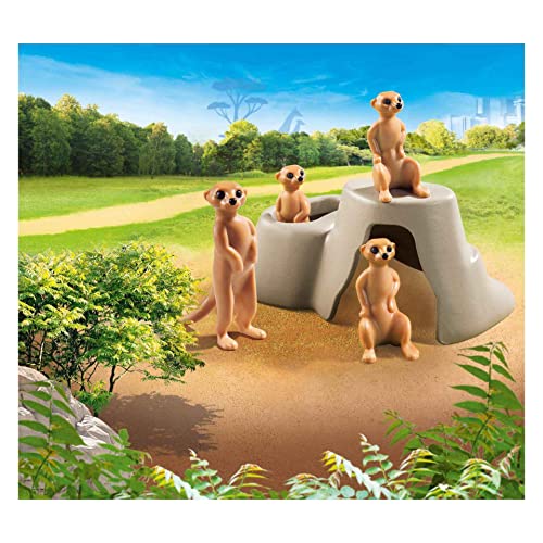 Suricates Et Rocher Family Fun 70349 Playmobil La Boîte - vue 5