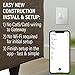 Legrand adorne with Netatmo Smart Home Gateway/Hub in Magnesium, WNAH1M1