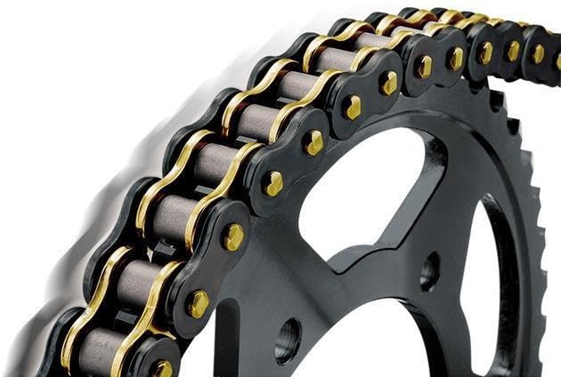 ATV&UTV Replace Parts & Accessories for BikeMaster 520 BMOR Chain Black for Gold 100 Links Mod-BBM45-FV21470