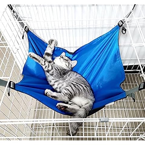 Hängemattenbett für Katzen, Haustier-Wiegen-Hängematte für große Katzen-Kätzchen-Frettchen-Welpen Cover