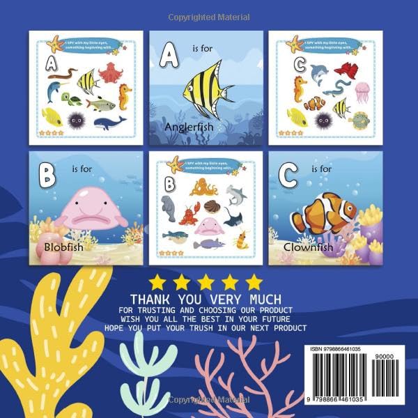 Miniatura 2 de I Spy Ocean Animals For Kids Fun Ocean Animals Activity Book with Fun and Easy Christmas Activities, I Spy Book For Kids, Toddlers, Gifts Chritsmas