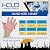 HANDLANDY Heavy Duty Work Gloves for Men, Cut 6 Safety Impact Protection Working Gloves Touch Screen Mechanics Gloves (Medium, Yellow)