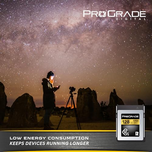 Image of ProGrade Digital 128GB CFexpress 2.0 Type B Memory Card (Gold)