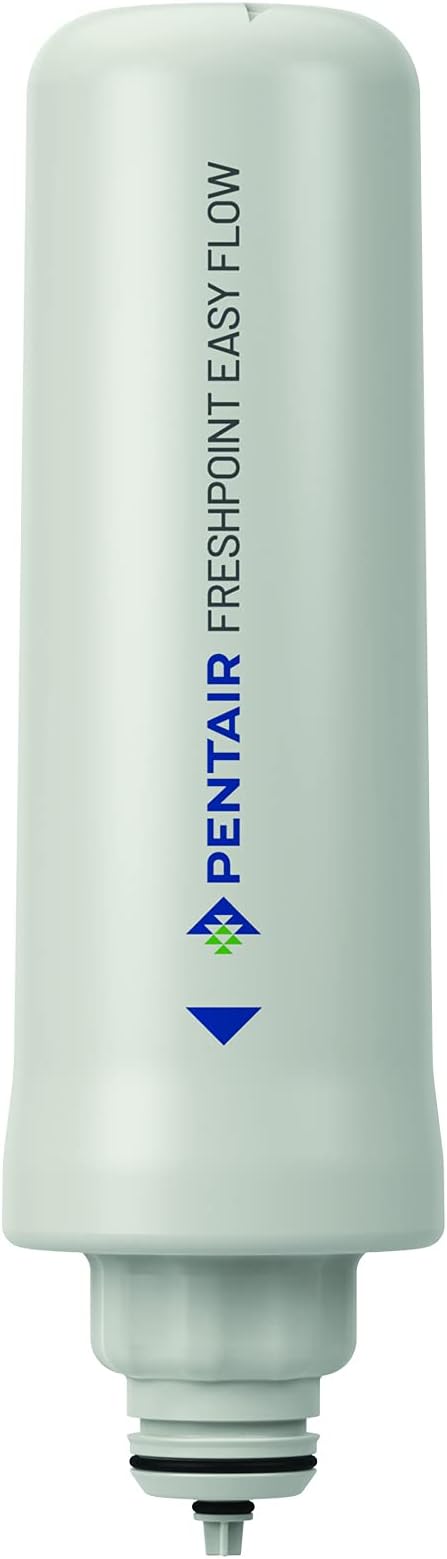 Pentair FreshPoint Replacement Cartridge for Easy Flow Undersink Water Filtration System, PFAS Water Filter, NSF Certified to Reduce Lead and PFOA/PFOS, Lasts Up to 1 Year or 3,000 Gallons