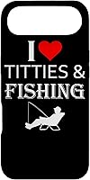 Vista 27 de I Love Tits and Fishing Funny Fisherman Gift Case for iPhone 17