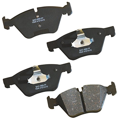 Image of Bendix Premium SBC1504 Ceramic Front Brake Pads for BMW 528i 2016-2011, 528i xDrive 2016-2012